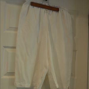 Hot Cotton long linen shorts. (3)
